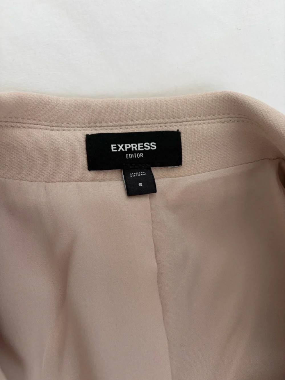 Express Sandstone Tailored Blazer - Picture 5 of 5